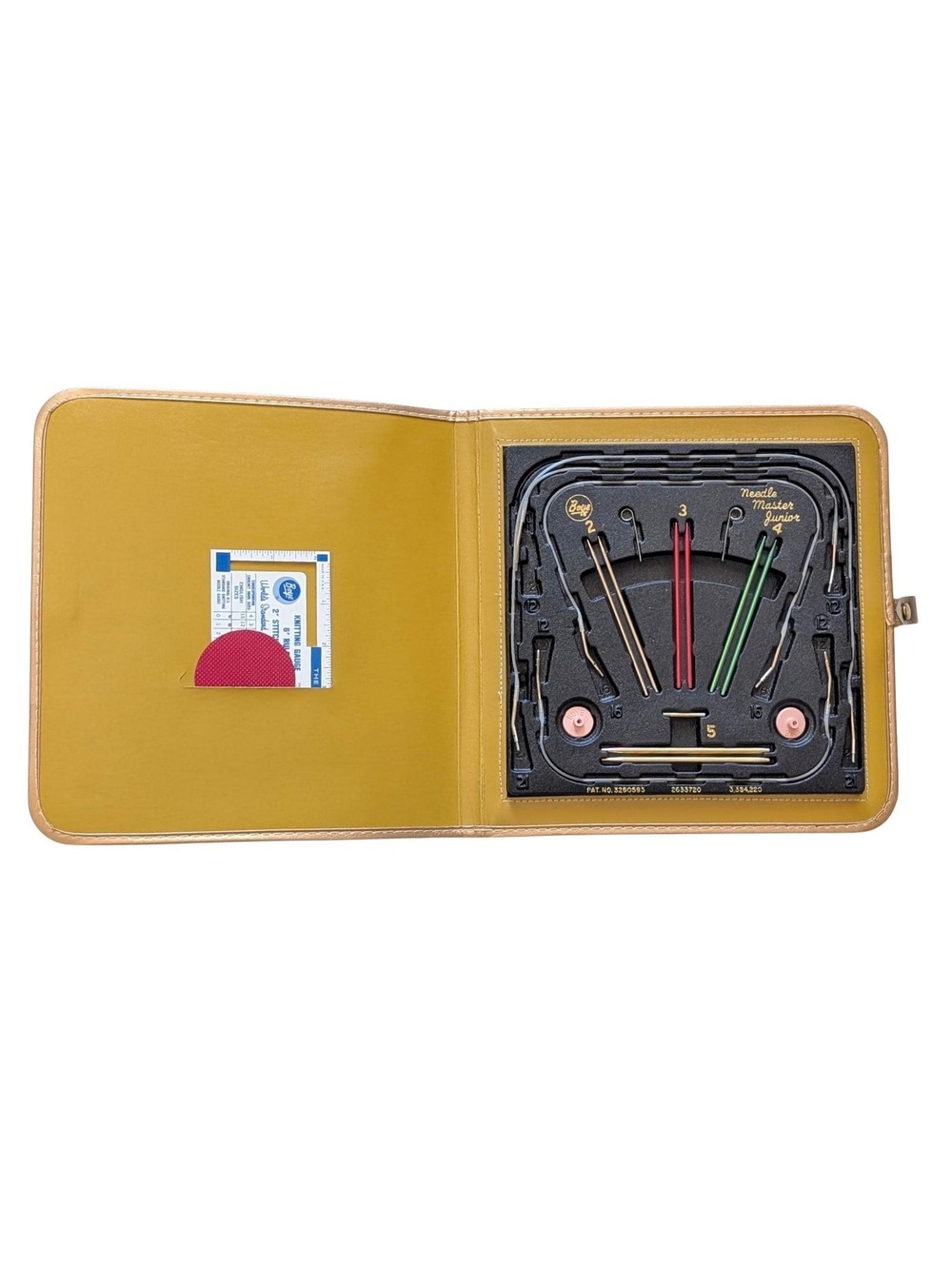 1960s Boye Needle Master Junior Knitting Needle Kit in Case